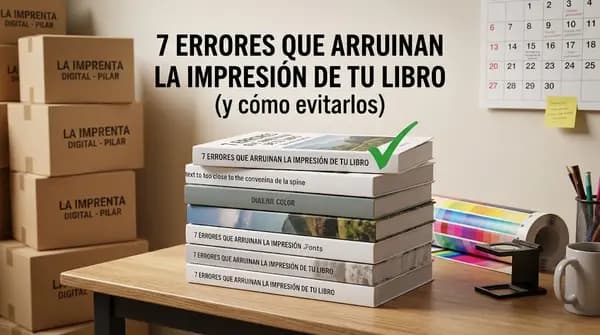Imagen del artículo: 7 errores que arruinan la impresión de tu libro (y cómo evitarlos)